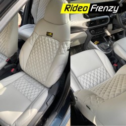 Buy Ice Grey Seat Covers for Grand i10 NIOS online at Rideofrenzy | Free Shipping