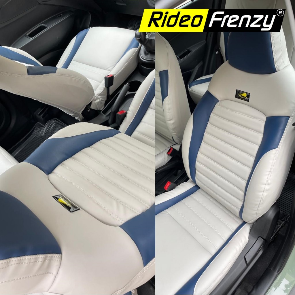 Hyundai Exter Blue seat covers for sportz model