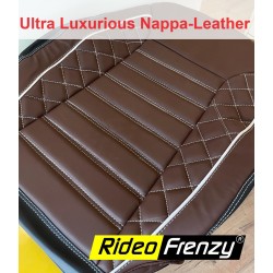 Luxury chocolate color car seat covers