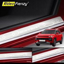 Buy scuff plates for Hyundai Exter online at low price on Rideofrenzy