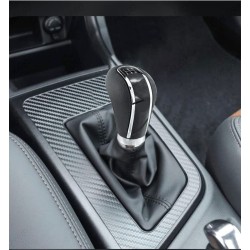 Premium Black Leather Gear Shift Knob