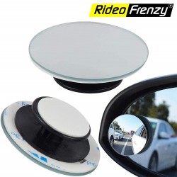 Buy Glass Frameless Round Convex Rear View Blind Spot Mirror Cars/Trucks/Vans (2") -Pack of 2
