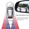 Buy Adjustable Glass Frameless Round Convex Rear View Blind Spot Mirror Cars