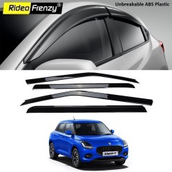 Buy New Gen Maruti Swift Door Visors online at RideoFrenzy