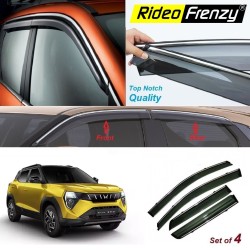 Buy Mahindra 3XO Chromeline Door Visors | RideoFrenzy