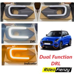 Buy Maruti Swift 2024 DRL Day Time Running Lights | Matrix Indicator Signal | OEM Fitting