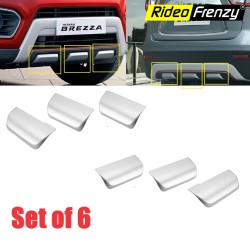 Buy New Brezza (2020-2022) Front & Rear Extender Cladding Set at RideoFrenzy