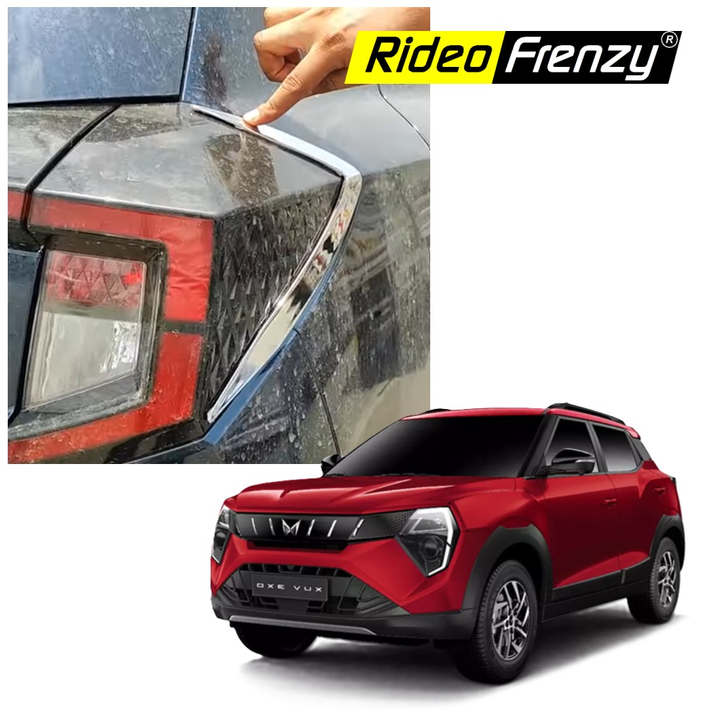 Buy Mahindra 3XO Tail Light Chrome Garnish Covers  online at RideoFrenzy