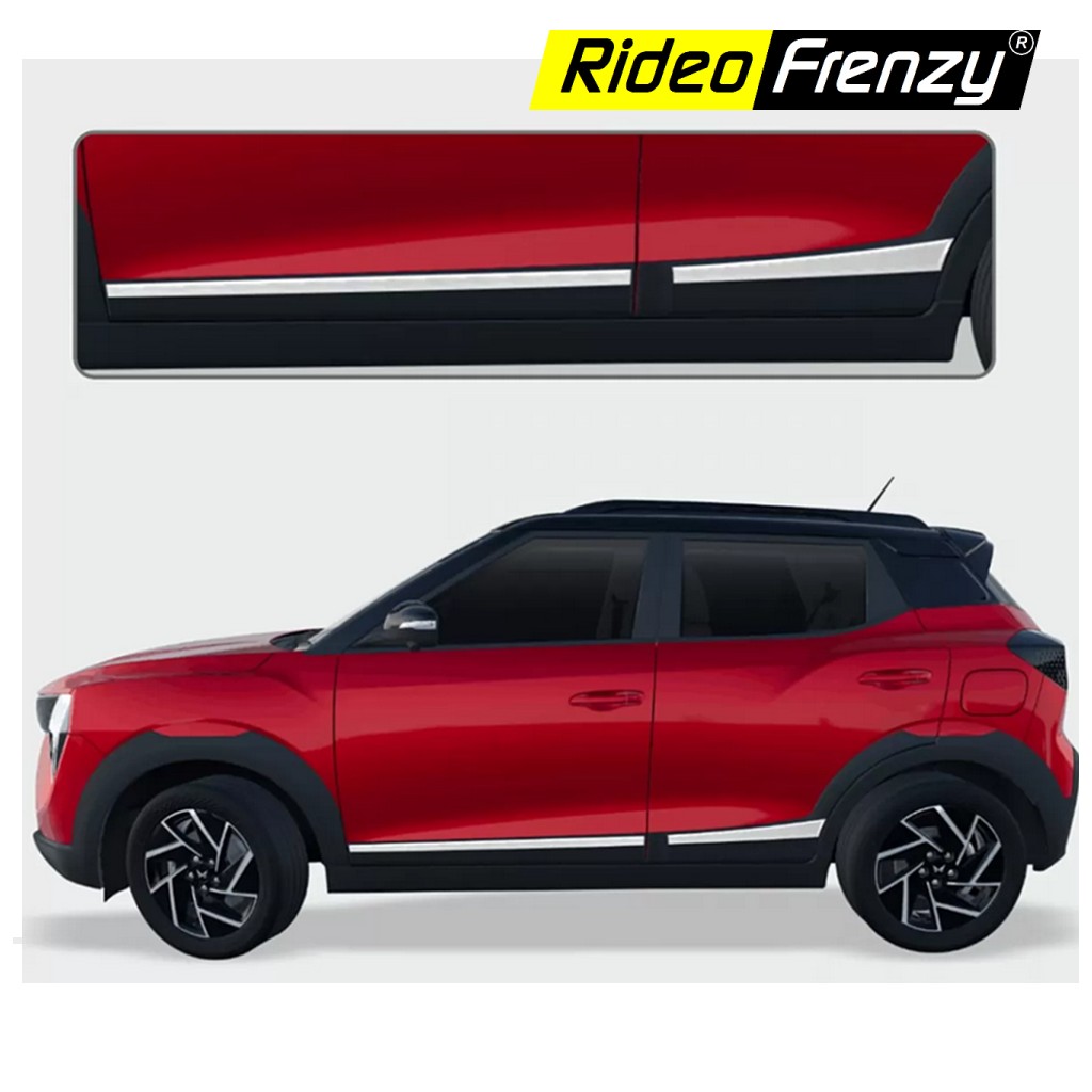 Buy Mahindra 3XO Chrome Side Beading| Original OE type RideoFrenzy