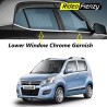 Buy Maruti Old WagonR Lower Window Chrome Garnish Online at RideoFrenzy