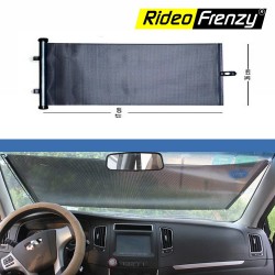 Buy Front Windshield Automatic Sun Shades- Universal Fit Black