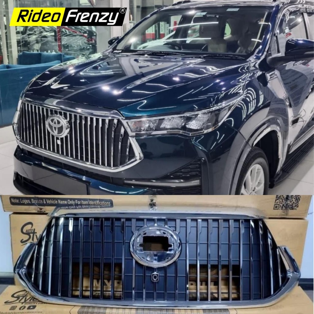 Buy Innova Hycross Maybach Style Chrome Grill| RideoFrenzy