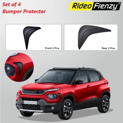 Buy Tata Punch Bumper Protectors Guards online India | RideoFrenzy