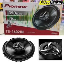 Buy Pioneer Car Coaxial Speaker TS-1602IN | 350 watt | RideoFrenzy