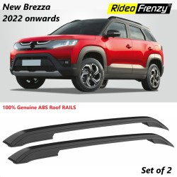 Buy New Brezza Original OE Black Roof Rails online India | RideoFrenzy