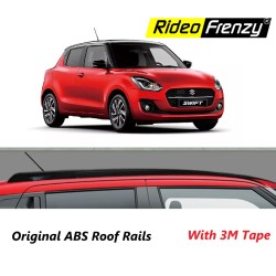 Buy Maruti Swift (2018-2024) Original OE Black Roof Rails  online India | RideoFrenzy