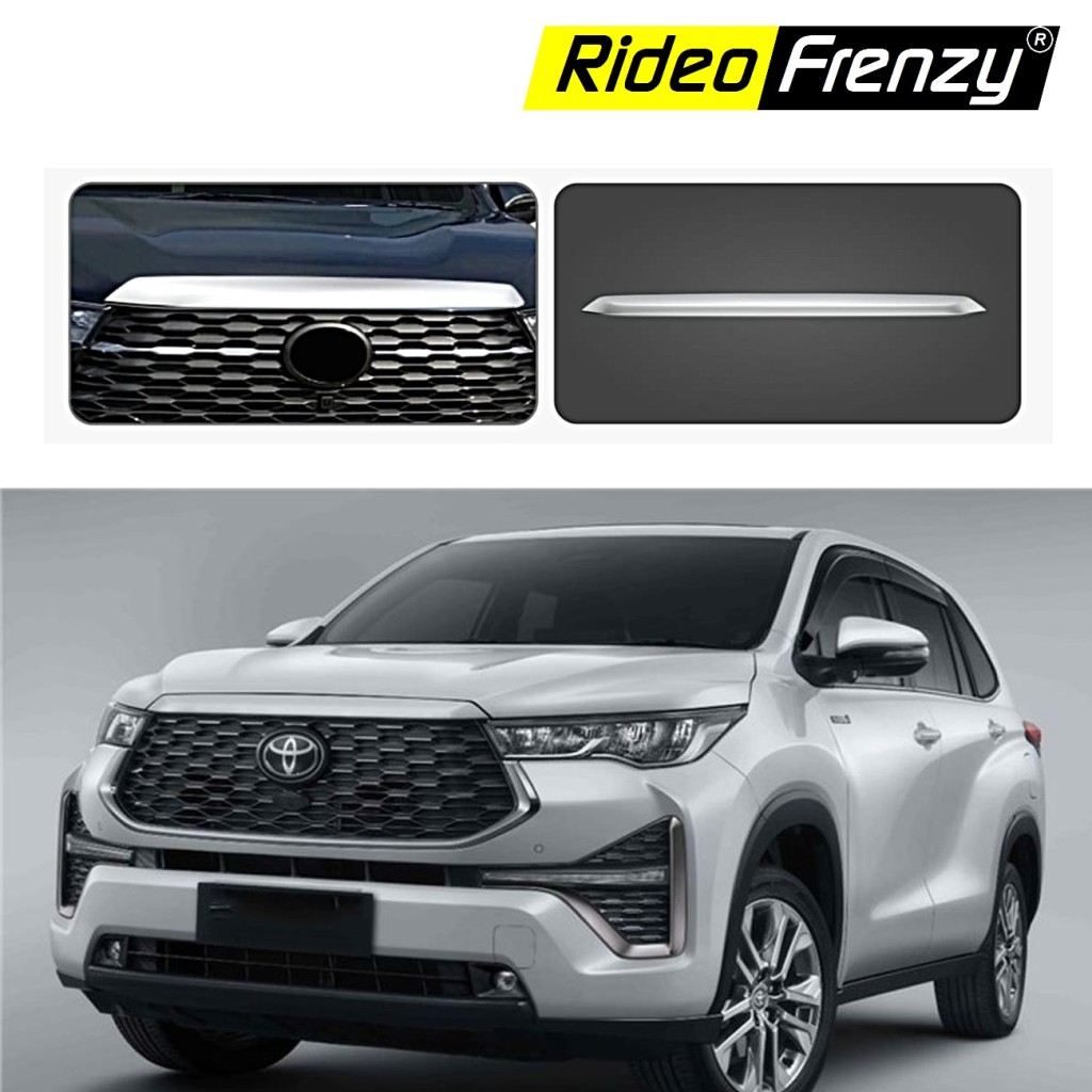 Buy Innova Hycross Bonnet Chrome Garnish online India | RideoFrenzy