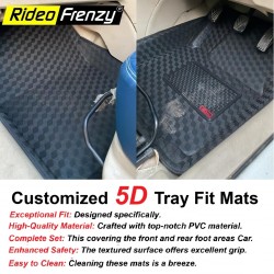 Buy RideoFrenzy Heavy Duty 5D Bucket Floor Mats online India