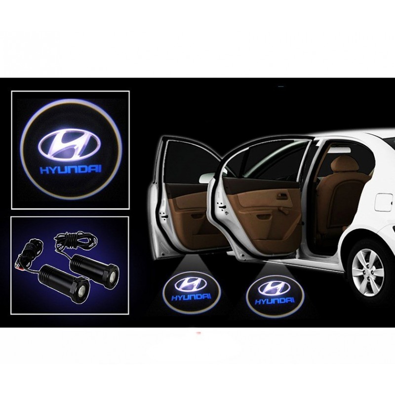 Buy Car Door Ghost / Projector / Shadow Led Light for Hyundai at low prices-RideoFrenzy