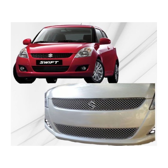 Buy Maruti Suzuki Swift Chrome Plated Front Grill |High Quality ABS Plastic | Old Model