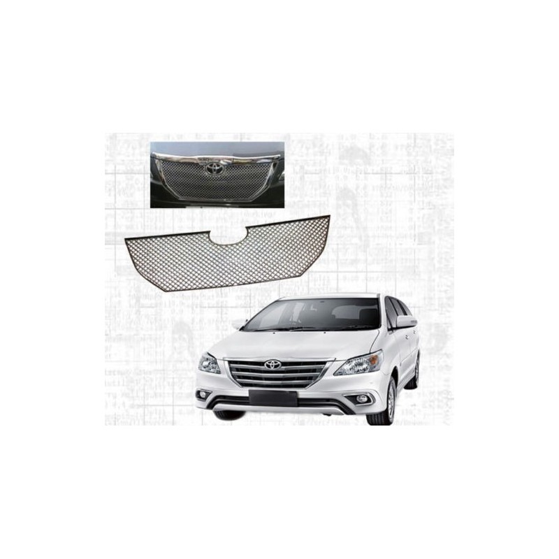 Buy Toyota Innova 2014 Front Chrome Grill Covers at low prices-RideoFrenzy