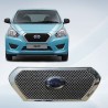 Buy Premium Glossy Datsun Go Front Chrome Grill Covers at low prices-RideoFrenzy