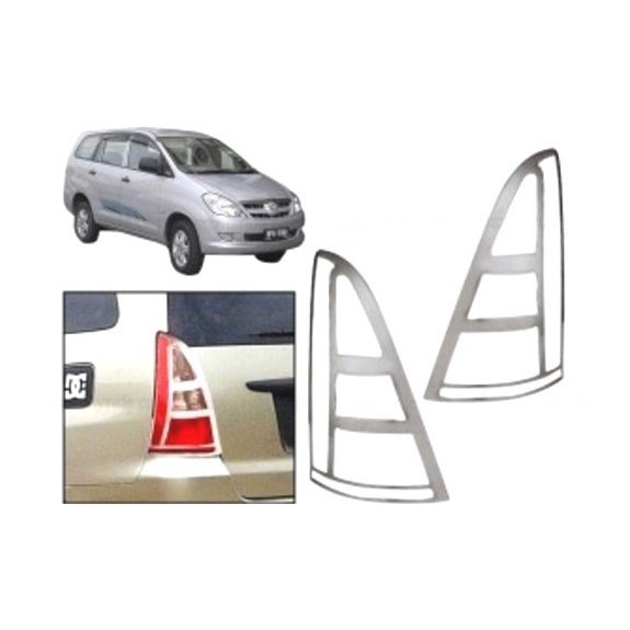Buy  Toyota Innova Chrome Tail Light Covers online at low prices-Rideofrenzy