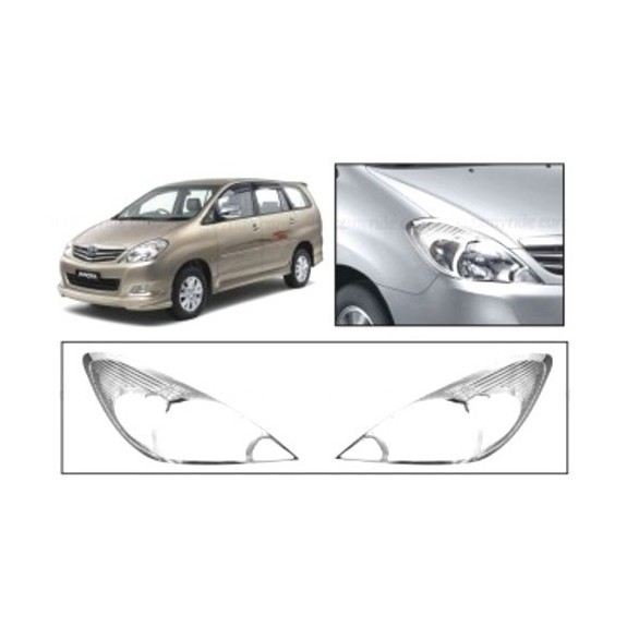 Buy Toyota Innova Chrome Head Light Covers online at low prices-Rideofrenzy