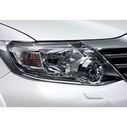 Buy Toyota Fortuner Chrome Head Light covers online at low prices-Rideofrenzy