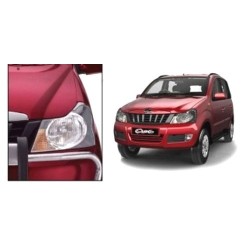 Buy Mahindra Quanto Chrome HeadLight Covers online at low prices-Rideofrenzy