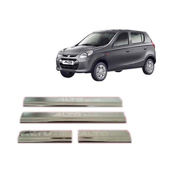 Buy Original OEM Maruti Alto 800 Door Stainless Steel Sill Plate at low prices-RideoFrenzy