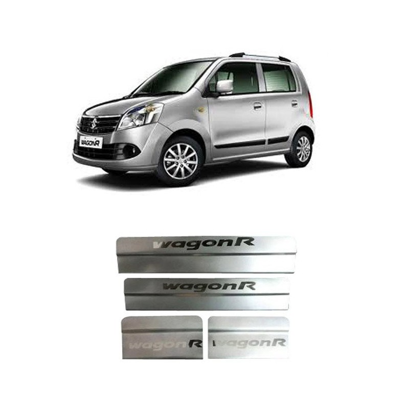 New Maruti WagonR Door Stainless Steel Sill Plates