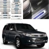 Original OEM Tata Safari Stormer Stainless Steel Sill Plate with Blue LED online at low prices-RideoFrenzy