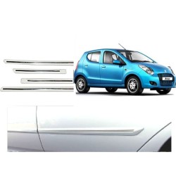 Maruti A-Star White Chrome Side beading