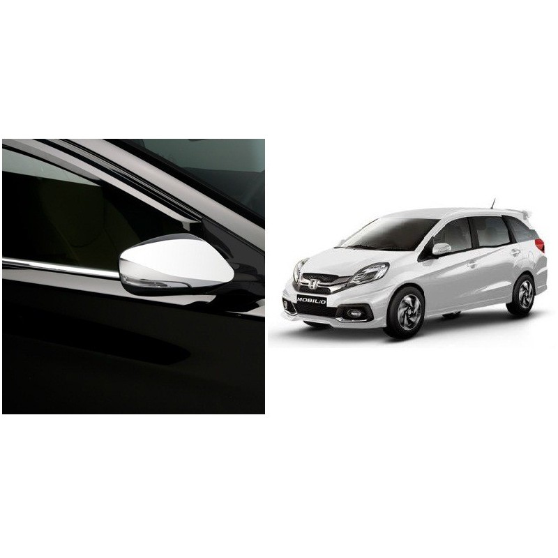Buy Honda Mobilio Chrome Side Mirror Covers online at low prices-RideoFrenzy