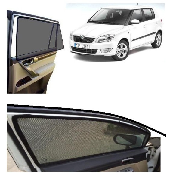 Buy Magnetic Car Window Sunshade for Skoda Fabia at low prices-Rideofrenzy