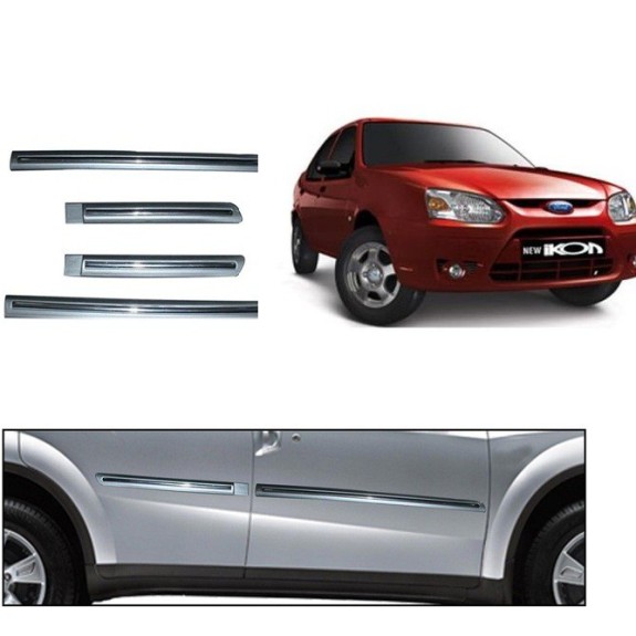 Buy Ford Ikon Silver Chromed Side Beading at best prices-Rideofrenzy