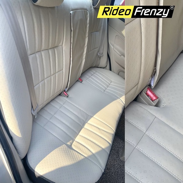 Breathable Grey and Black seat covers