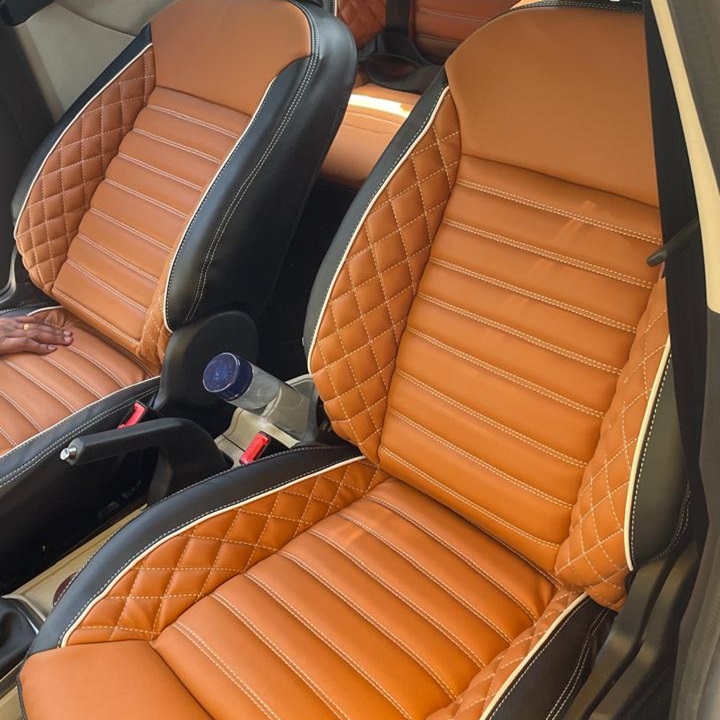 Rage Tan & Black seat covers for cars