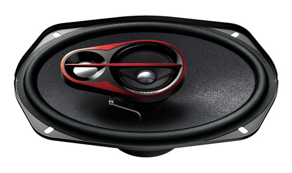 Pioneer coaxial 3 way Oval car speakers